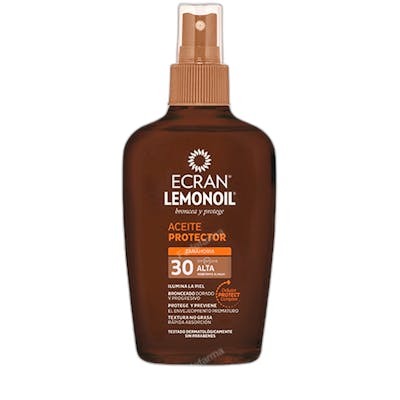 Ecran Sunnique Broncea+ Aceite de Tacto Seco Spray SPF 30 200 ml