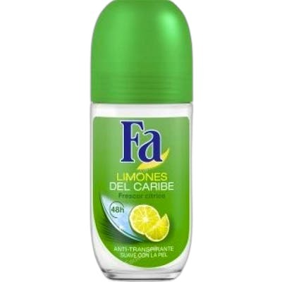 Fa Desodorante Roll-On Limones del Caribe 50 ml