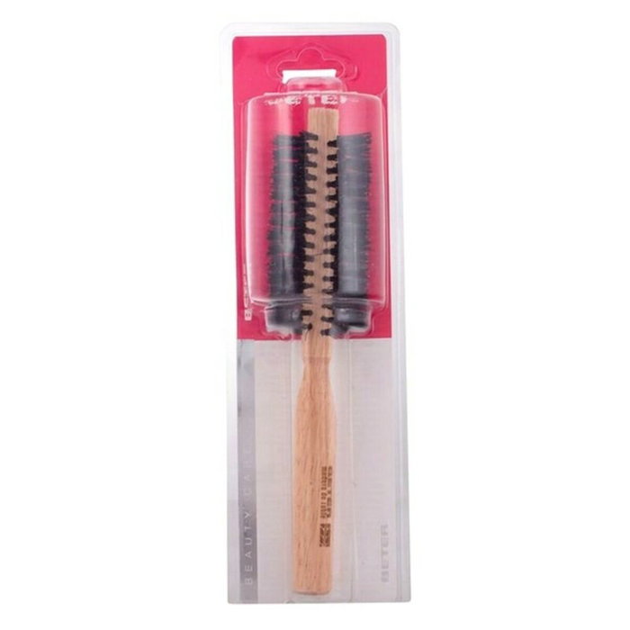 Beter Cepillo Redondo Púas Mixtas Mango Madera Oak 45 mm Beter Cepillo Redondo Púas Mixtas Mango Madera Oak 45 mm