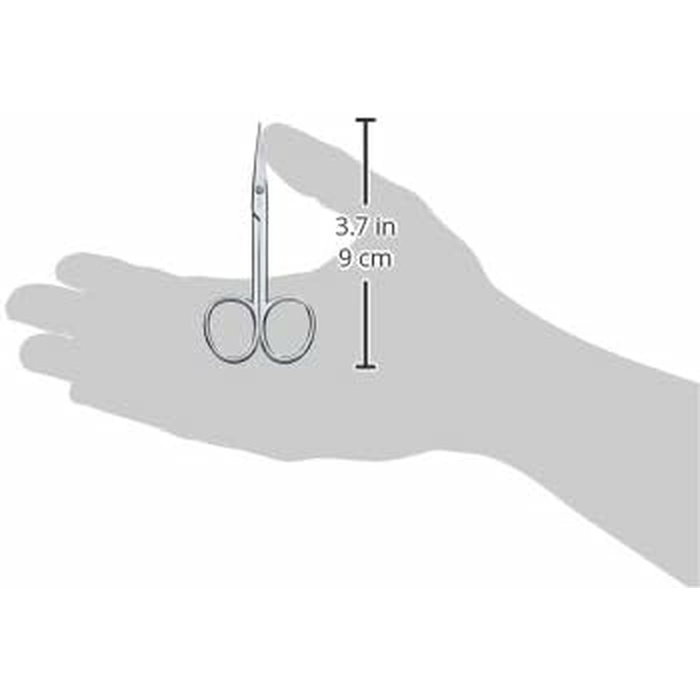 Beter Tijeras de manicura pieles curva cromada Beter Tijeras de manicura pieles curva cromada