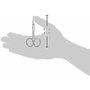 Beter Tijeras de manicura pieles curva cromada