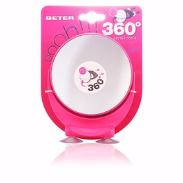 Beter OHH! 360º Espejo de Maquillaje con 10 Aumentos y Ventosas, Doble Cara, Rotación Completa, 1 Unidad