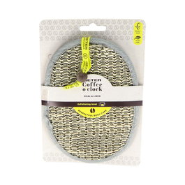 Beter Esponja de Baño Exfoliante de Sisal y Algodón con Brida para Activación Circulación - 1 Unidad
