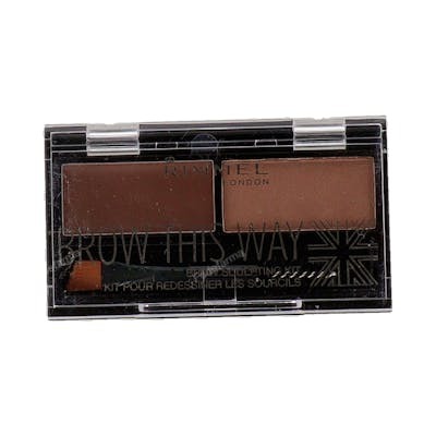Rimmel London BROW THIS WAY Kit de Esculpido de Cejas 002 -mild brown Rimmel London BROW THIS WAY Kit de Esculpido de Cejas 002 -mild brown