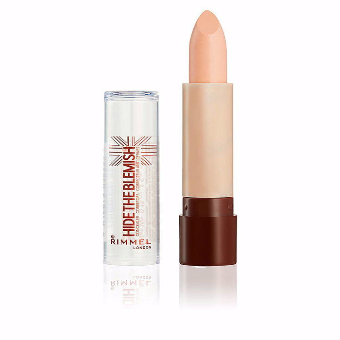Rimmel London #004 Neutral Beige HIDE THE BLEMISH Corrector en Stick para Ojeras e Imperfecciones, Alta Cobertura y Larga Duración - 4.5 g Rimmel London #004 Neutral Beige HIDE THE BLEMISH Corrector en Stick para Ojeras e Imperfecciones, Alta Cobertura y Larga Duración - 4.5 g