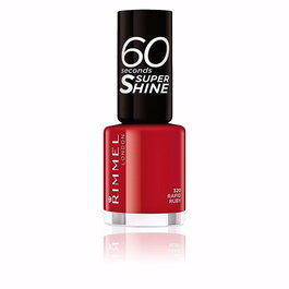 Rimmel London 60 Seconds Super Shine Esmalte de Uñas 320-rapid ruby