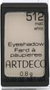 Artdeco Eyeshadow Matt 512-matt white