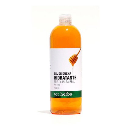 TOT HERBA Gel de Ducha Hidratante Miel y Jalea Real 1000 ml