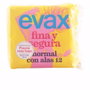 EVAX Compresas Fina y Segura con Alas Normal 12 u