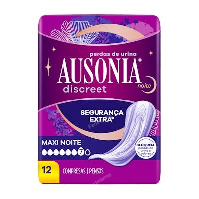 Ausonia Discreet Maxi Day & Night 12 u