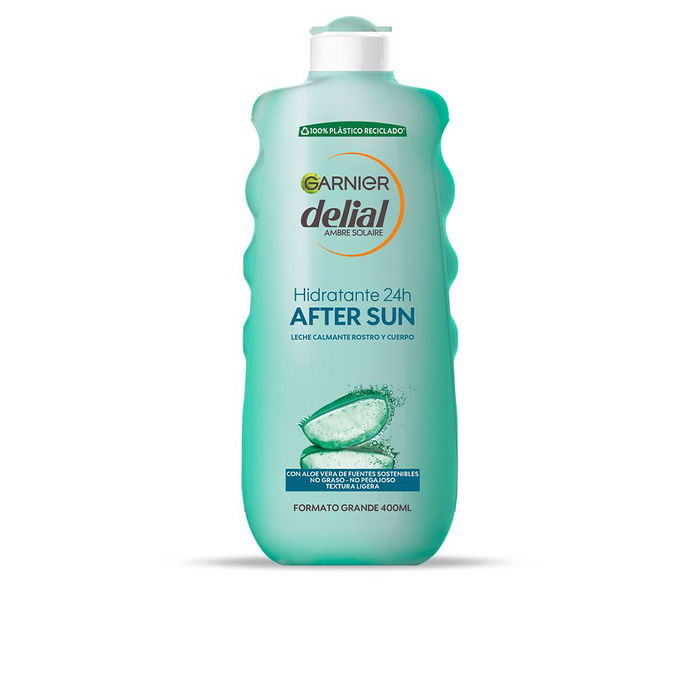 Garnier AFTERSUN HIDRATANTE Leche Calmante Aloe Vera para Todo Tipo de Piel 400 ml