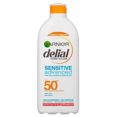 Garnier Delial Sensitive Advanced Leche SPF50+ 400 ml