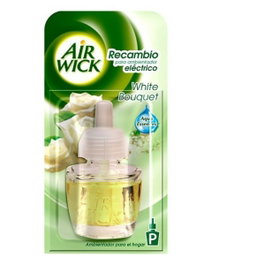 AIR WICK Recambio Ambientador Eléctrico White Bouquet 19 ml