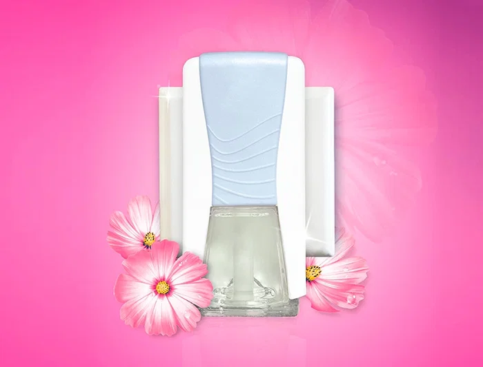 Ambi pur Recambio Ambientador Eléctrico Flores Elegantes 21,5ml Control Intensidad Compatible con 155956