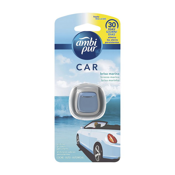Ambi Pur Ambientador Desechable para Coche Brisa Marina Ambi Pur Ambientador Desechable para Coche Brisa Marina