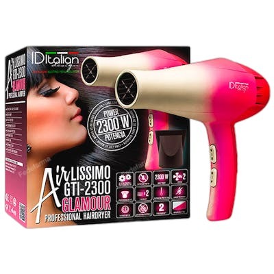 Id Italian AIRLISSIMO GTI 2300 GLAMOUR Secador Profesional Id Italian AIRLISSIMO GTI 2300 GLAMOUR Secador Profesional