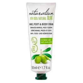 NATURALIUM Crema para Manos, Pies y Cuerpo Oliva 100 50 ml
