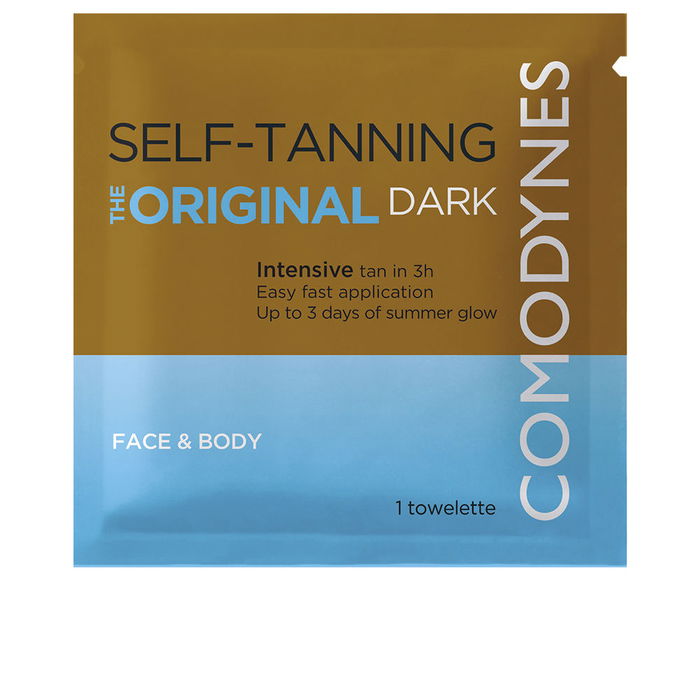 Comodynes Toallitas Autobronceadoras SELF-TANNING intensive & fast bronzing 8 unidades - Bronceado Rápido e Intensivo para Rostro y Cuerpo