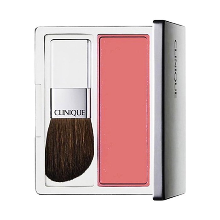 Clinique Blushing Blush Colorete en Polvo Larga Duración, #115 Smoldering Plum, 6g, Hipoalergénico y Sin Fragancia