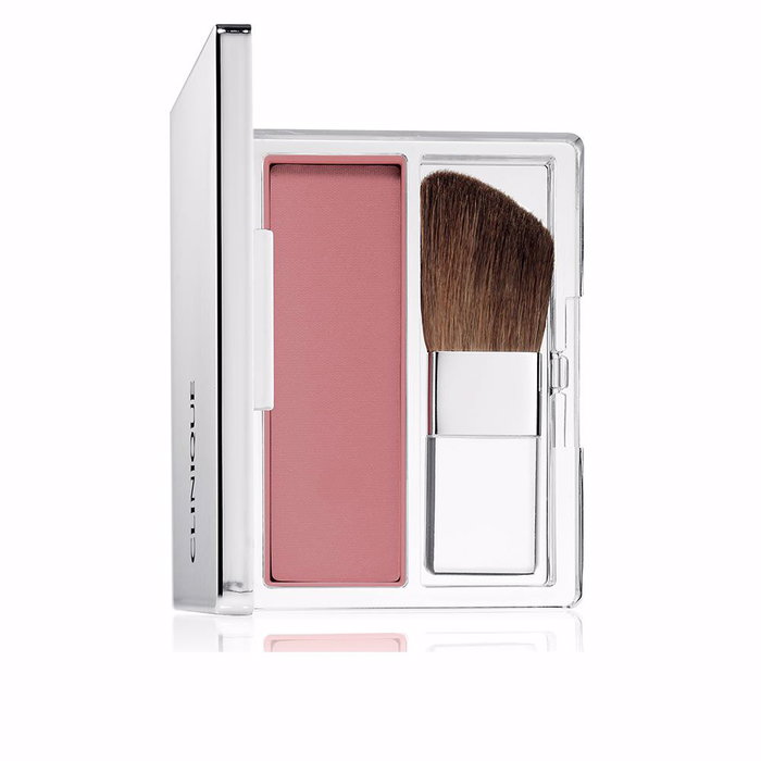 Clinique Blushing Blush Colorete en Polvo Larga Duración, #115 Smoldering Plum, 6g, Hipoalergénico y Sin Fragancia