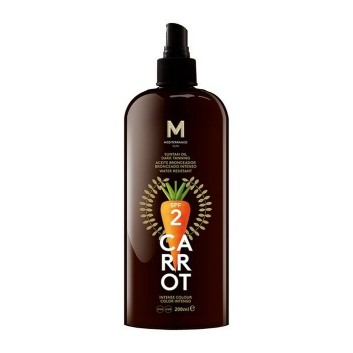 MEDITERRANEO SUN Aceite Solar Broncea y Protege SPF 2 200 ml