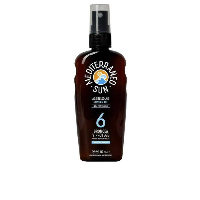 MEDITERRANEO SUN Aceite Solar Bronceador SPF 15 100 ml