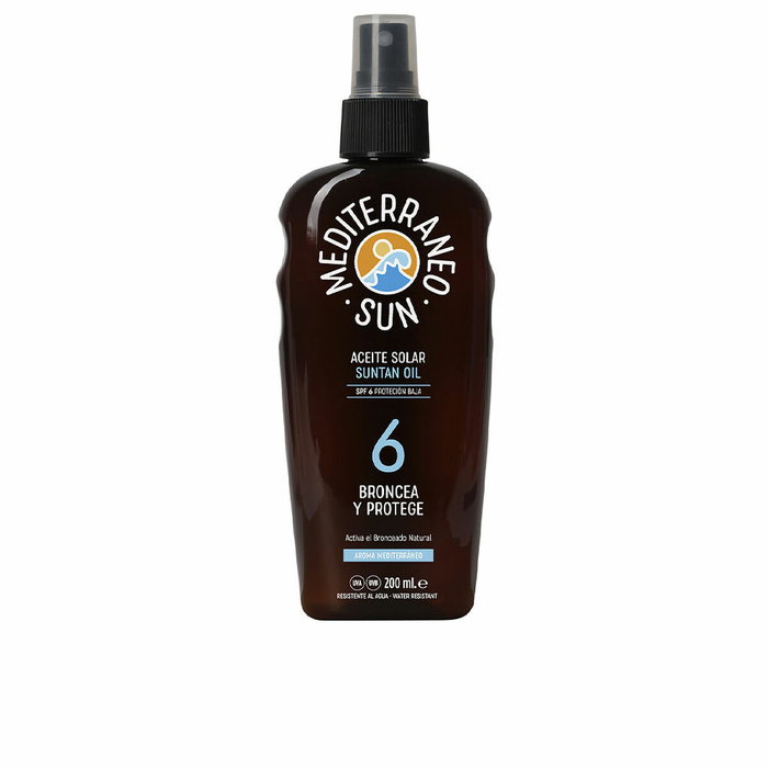 MEDITERRANEO SUN Aceite Solar Bronceador SPF 15 100 ml
