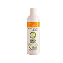 Alyssa Ashley Gel de Ducha Ginger & Curcuma para Piel Sensible, Cúrcuma y Jengibre Antioxidante Natural