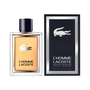 Lacoste L Homme Edt 100 mL Eau de Toilette para Hombre