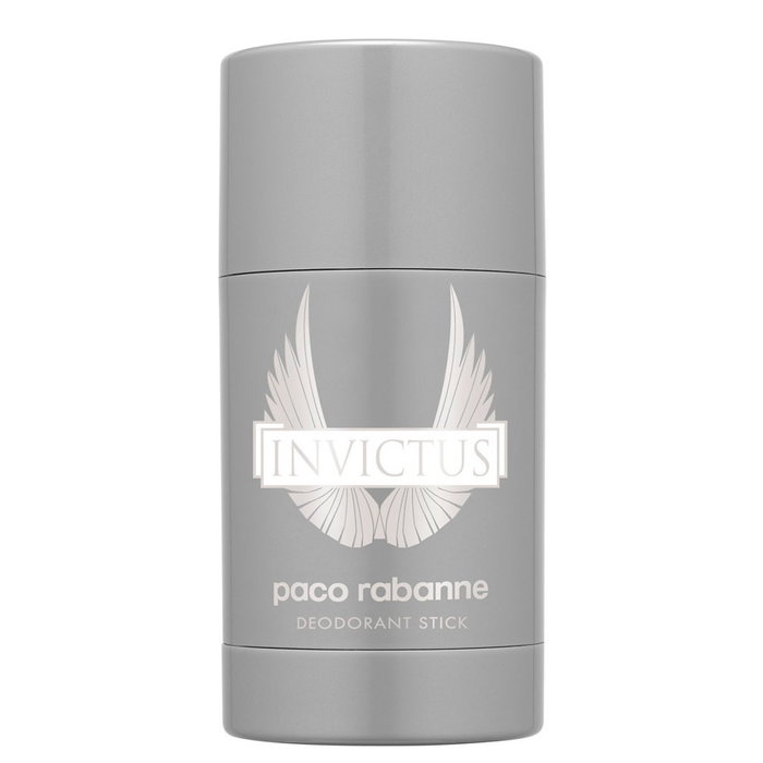 Paco Rabanne Invictus Deo Stick Desodorante en Barra 75 mL - Aroma Fresco y Sensual, Familia Olfativa Amaderada Acuática Paco Rabanne Invictus Deo Stick Desodorante en Barra 75 mL - Aroma Fresco y Sensual, Familia Olfativa Amaderada Acuática