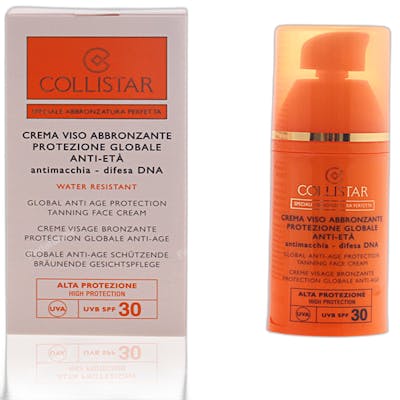 Collistar Crema Bronceadora Facial Protección Global Antiedad SPF 30 Collistar Crema Bronceadora Facial Protección Global Antiedad SPF 30