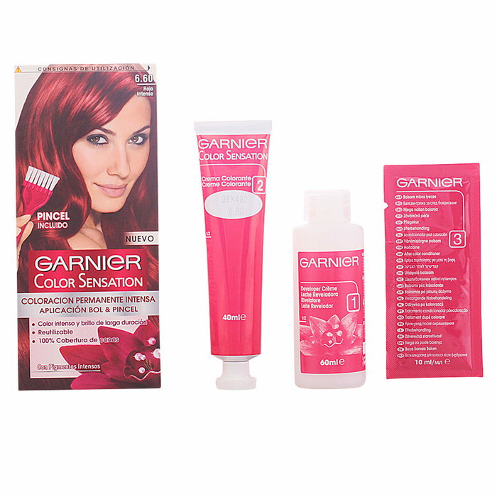 Garnier Color Sensation 6,60-rojo intenso Garnier Color Sensation 6,60-rojo intenso