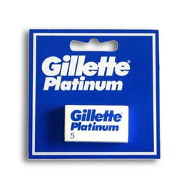 Gillette Platinum Cuchillas de Afeitar 5ud 5un