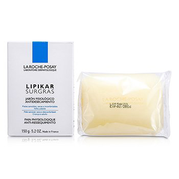 La Roche-Posay Lipikar Surgras Lipid-Enriched Cleansing Bar 150 M - Barra Limpiadora Enriquecida con Lípidos