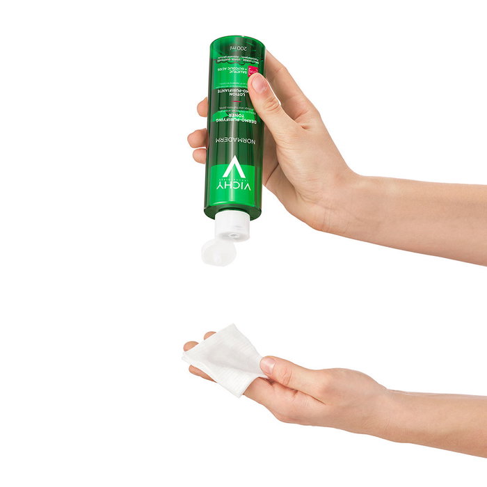 Vichy Normaderm Tónico Purificante con Ácido Salicílico para Piel Grasa o con Tendencia Acneica - 200 ml