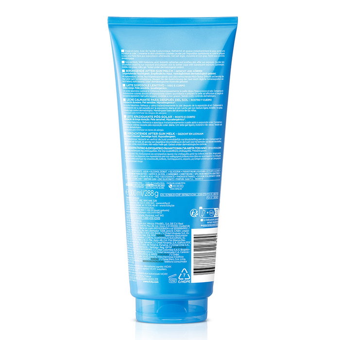 Vichy Capital Soleil Leche Calmante Aftersun Loción Post-Solar para Pieles Sensibles, 300 ml