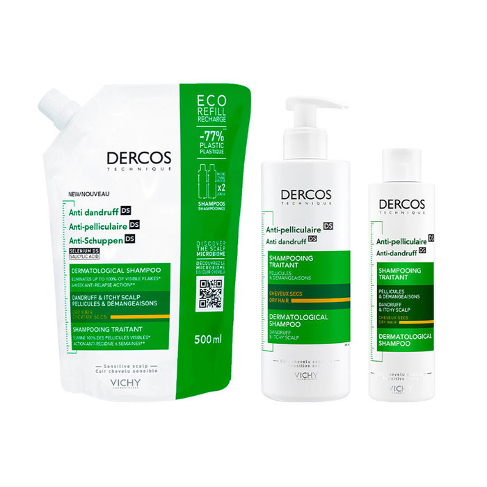 Vichy Dercos Technique Champú Anticaspa Cabello Seco 200 ml Vichy Dercos Technique Champú Anticaspa Cabello Seco 200 ml