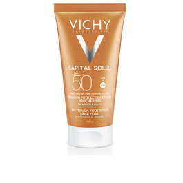 Vichy Protector Solar Facial Capital Soleil Toque Seco Alta Protección SPF50+ para Piel Mixta a Grasa 50 ml
