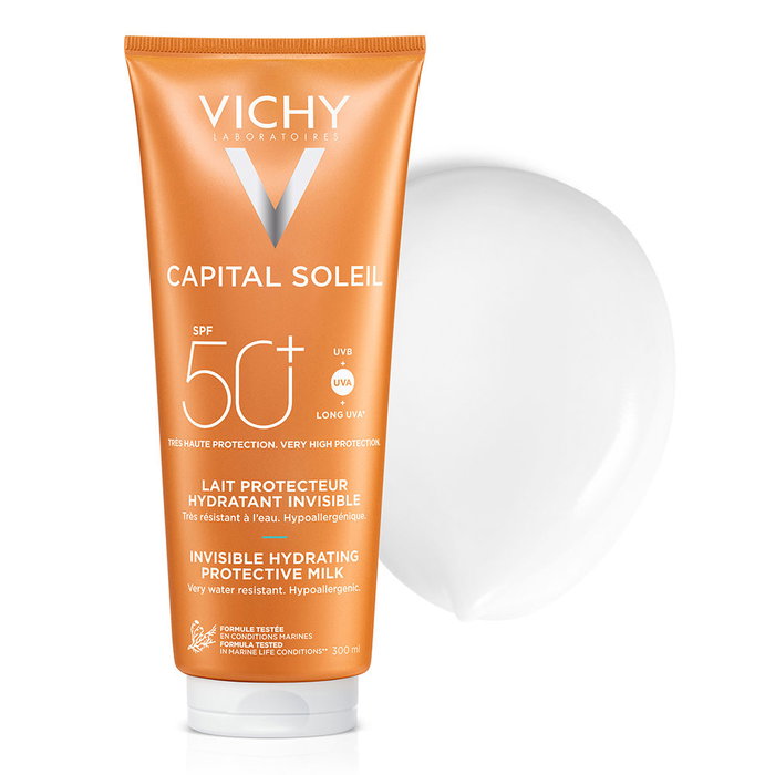 Vichy Capital Soleil Leche Solar Corporal Hidratante SPF50+ Alta Protección UV/UVA Pieles Sensibles 300 ml