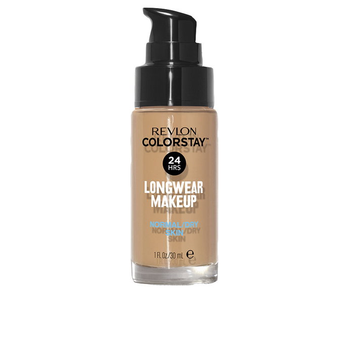 Revlon ColorStay Foundation para Piel Normal/Seca, Acabado Mate, SPF20, Ton #220 Natural Beige, 30 ml Revlon ColorStay Foundation para Piel Normal/Seca, Acabado Mate, SPF20, Ton #220 Natural Beige, 30 ml