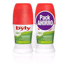 Byly ORGANIC EXTRA FRESH Desodorante Roll-On Lote 2x50ml