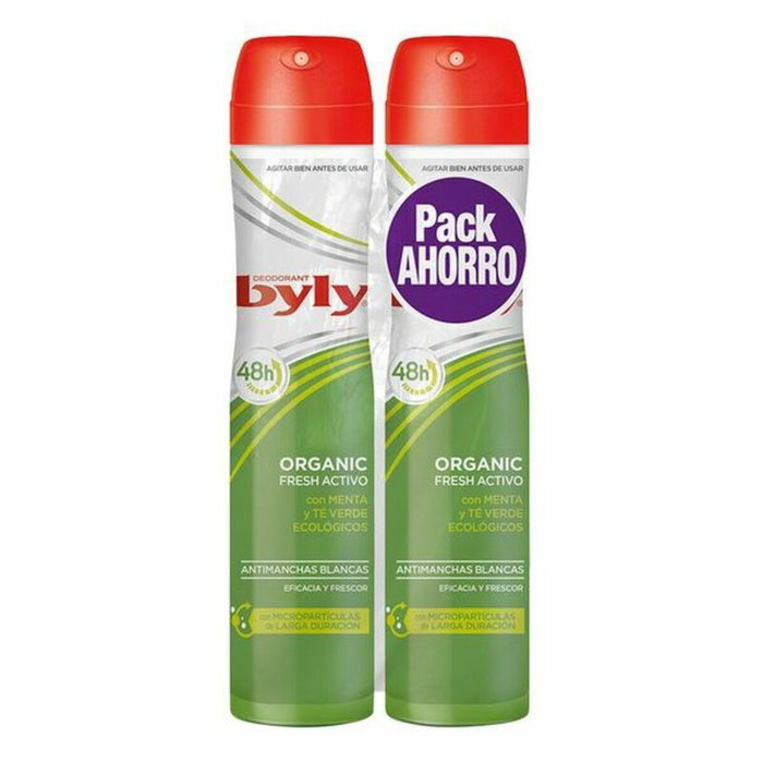 Byly Organic Extra Fresh Deo Vapo Lote 2 x 200 ml Byly Organic Extra Fresh Deo Vapo Lote 2 x 200 ml