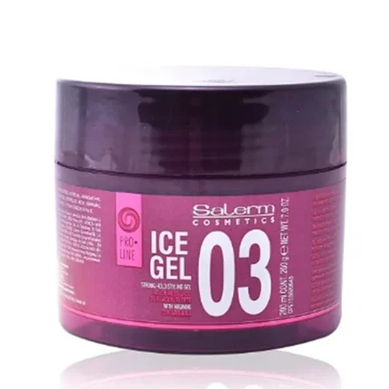 Salerm ICE GEL 03 gel de fijación fuerte 200 ml