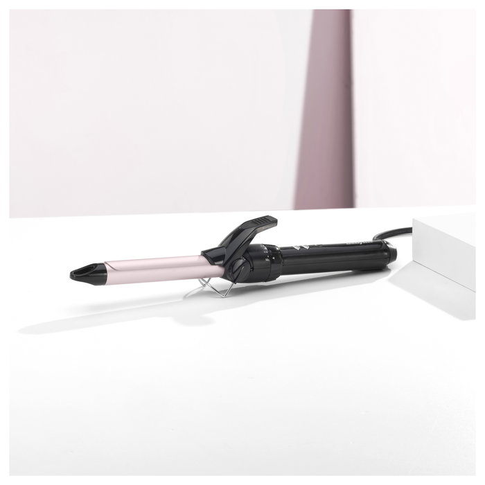 BaByliss PRO 180 C319E Tenacillas de Rizar 19 mm Negro Rosa