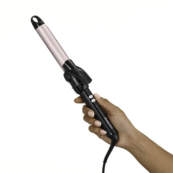 BaByliss Rizador de Pelo Pro 180 C325E Sublim'Touch 25 mm Negro/Rosa