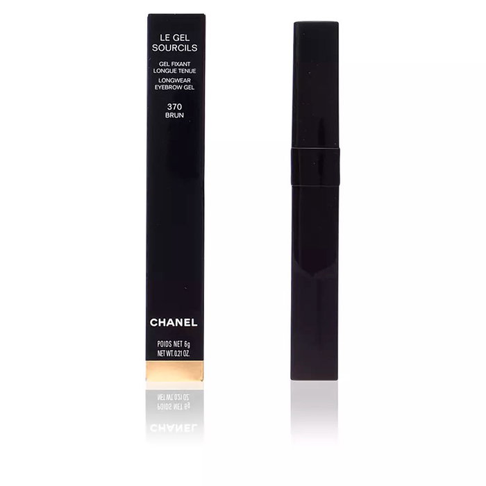 Chanel Le Gel Sourcil Gel Fijador de Cejas Larga Duración, Color #370 Brun Marrón, 6 g
