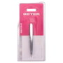 Beter Pinzas de depilar con punta oblicua inoxidable esmaltada 9,7 cm