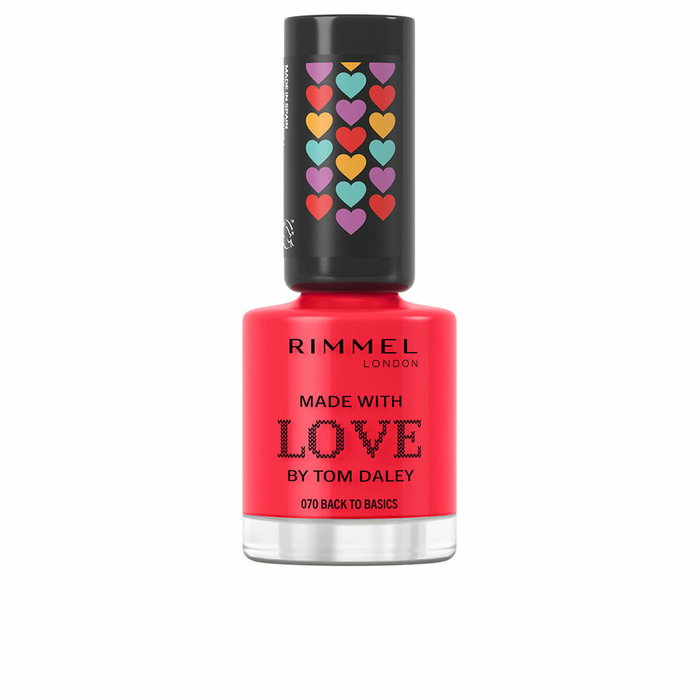 Rimmel London 430-coralicious Esmalte de Uñas Made With Love by Tom Daley 8 ml