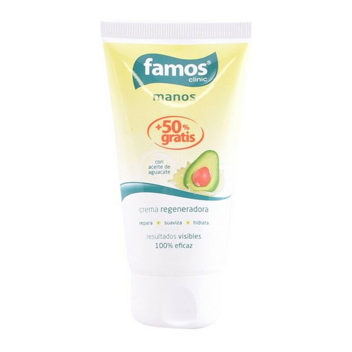 Famos Crema de Manos Regeneradora Aceite de Aguacate 75 ml