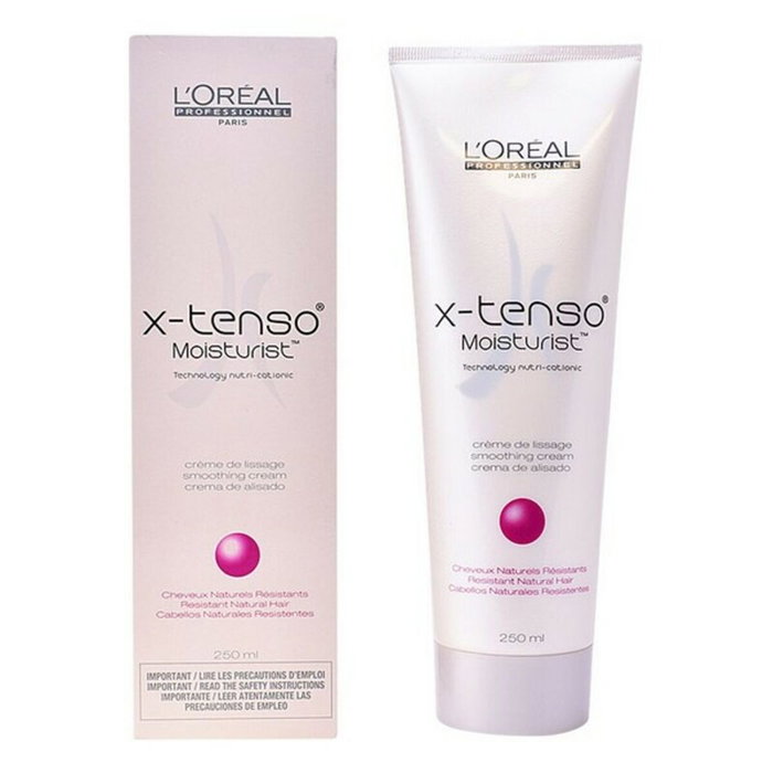 L'Oréal Professionnel Paris X-Tenso Moisturist Crema Alisante para Cabellos Naturales Resistentes 250 ml L'Oréal Professionnel Paris X-Tenso Moisturist Crema Alisante para Cabellos Naturales Resistentes 250 ml